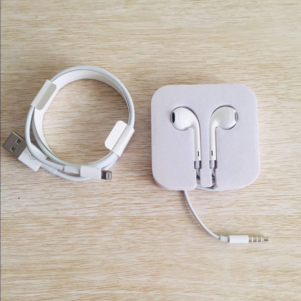 Apple EarPods 3.5 mm Jack & lightning 1M cable